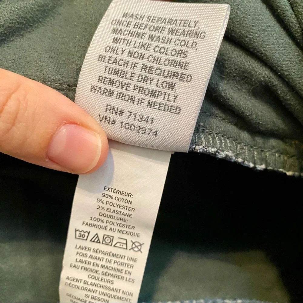 LL Bean Women’s Flannel Lined Classic Fit size 8 Jeans - Picture 9 of 12